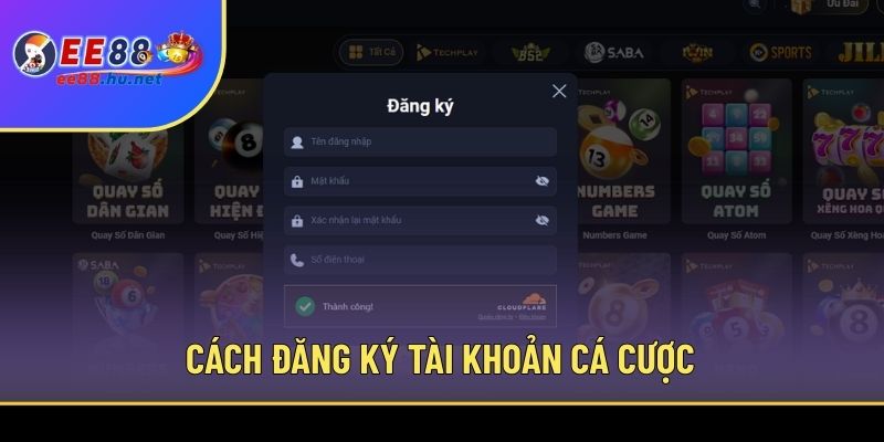 Trang chủ 71 Cách đăng ký tài khoản cá cược trực tuyến chỉ với 4 bước