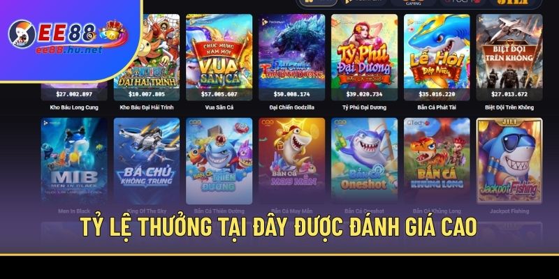 Trang chủ 69 Tỷ lệ thưởng tại đây được đánh giá cao hơn hẳn thị trường